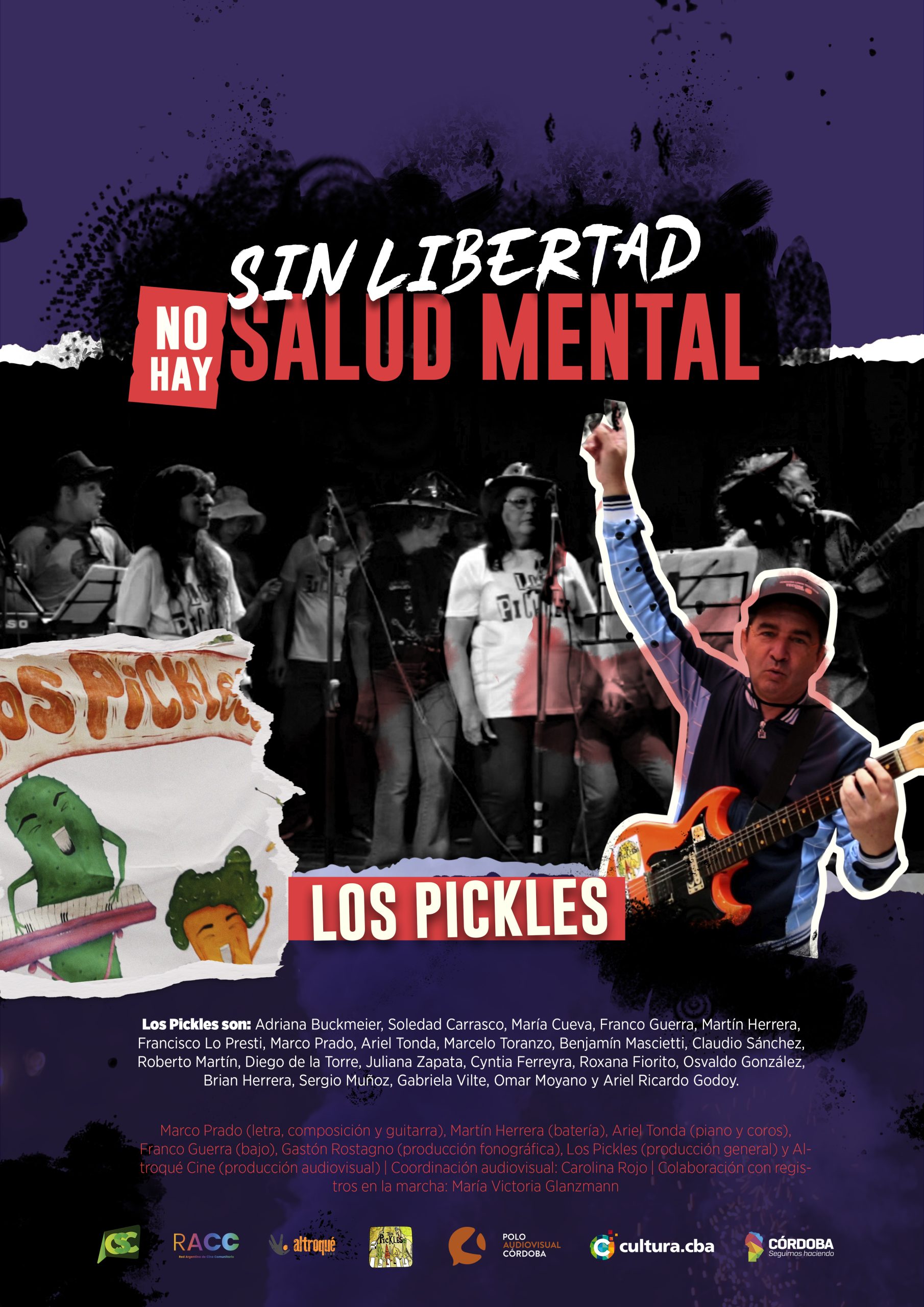 AFICHE Sin libertad, no hay salud mental – Carolina Rojo